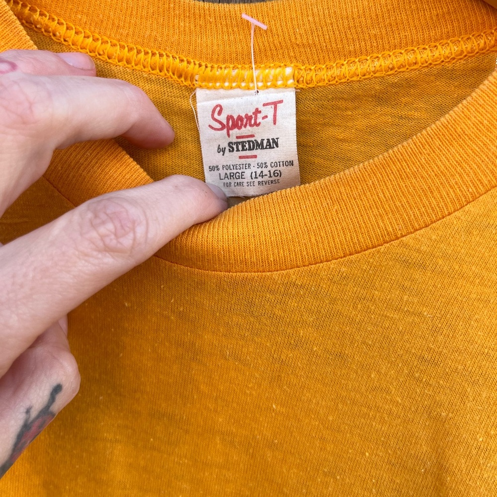 Pirates Kids Short Sleeve Tee - Orange - Picture 4 of 5